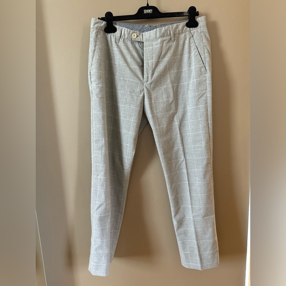 Ted Baker grey suit pants